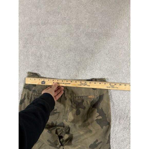 Joe's Jeans Green Camo Utility Skinny Ankle Jeans, Size 27, **1 broken Belt Loop - Picture 8 of 10